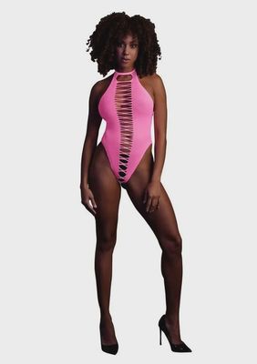 High-Cut Body - One Size - Neon Pink