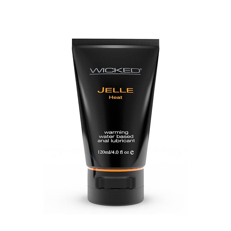 WICKED JELLE HEAT ANAL LUBRICANT 120ML