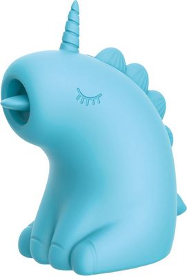 ER - Snowflake Unicorn - Clitoris Vibrator met Likkende Tong - Blauw