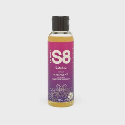 S8 Massage Olie Vitalize - 125ml