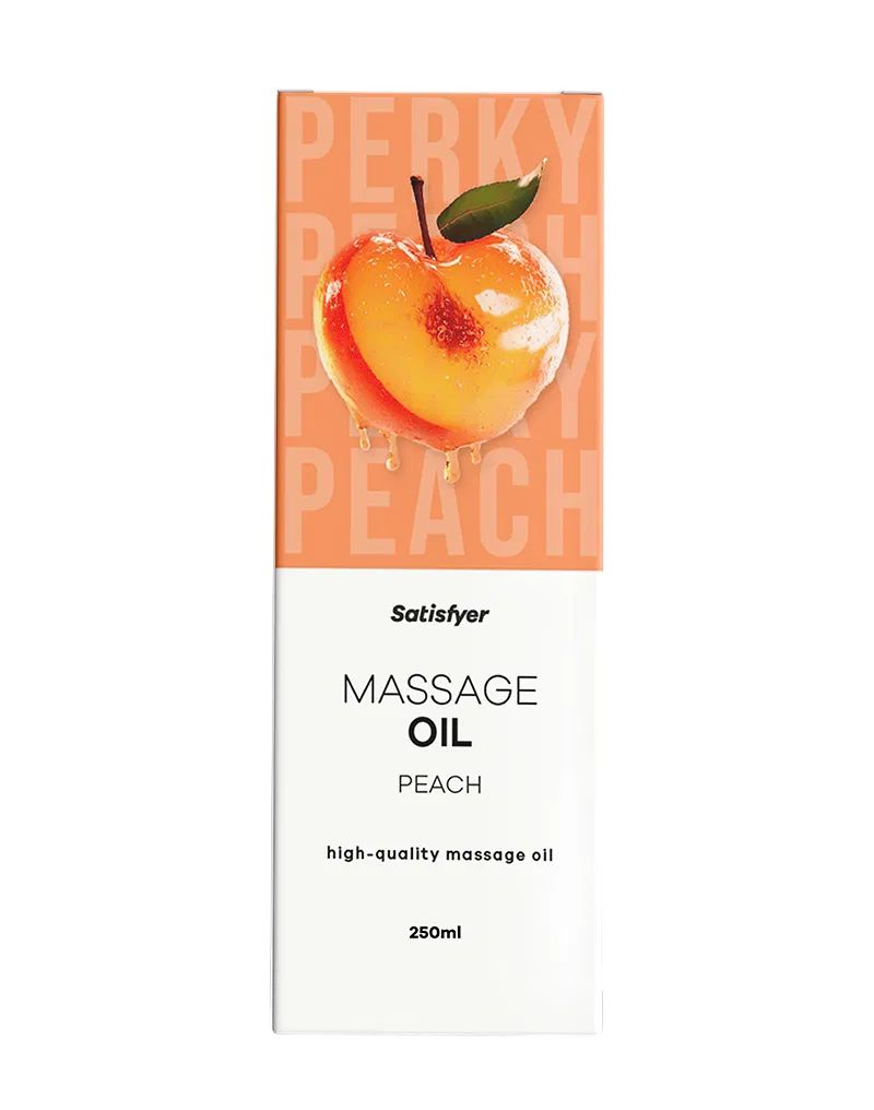 Satisfyer - Massageolie - Peach- 250 ml