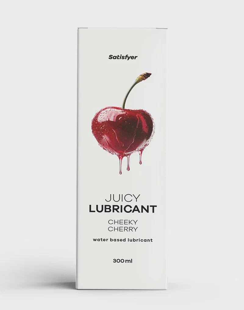 Satisfyer - Glijmiddel op waterbasis - Cheeky Cherry - 300 ml
