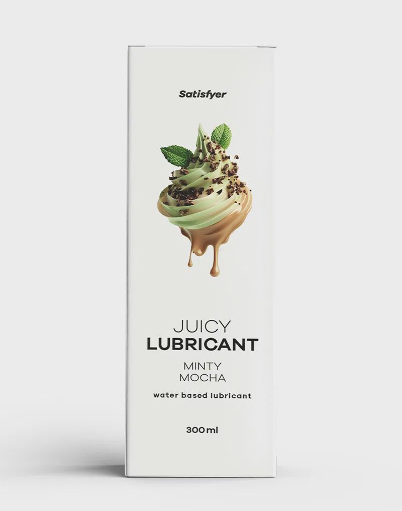 Satisfyer - Glijmiddel op waterbasis - Minty Mocha - 300 ml
