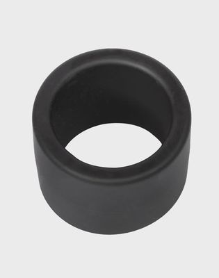 Rimba Bondage Play - Siliconen Balring - 40 mm - Zwart