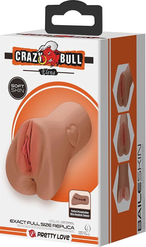 Crazy Bull - Elena - Masturbator voor mannen - Bruin