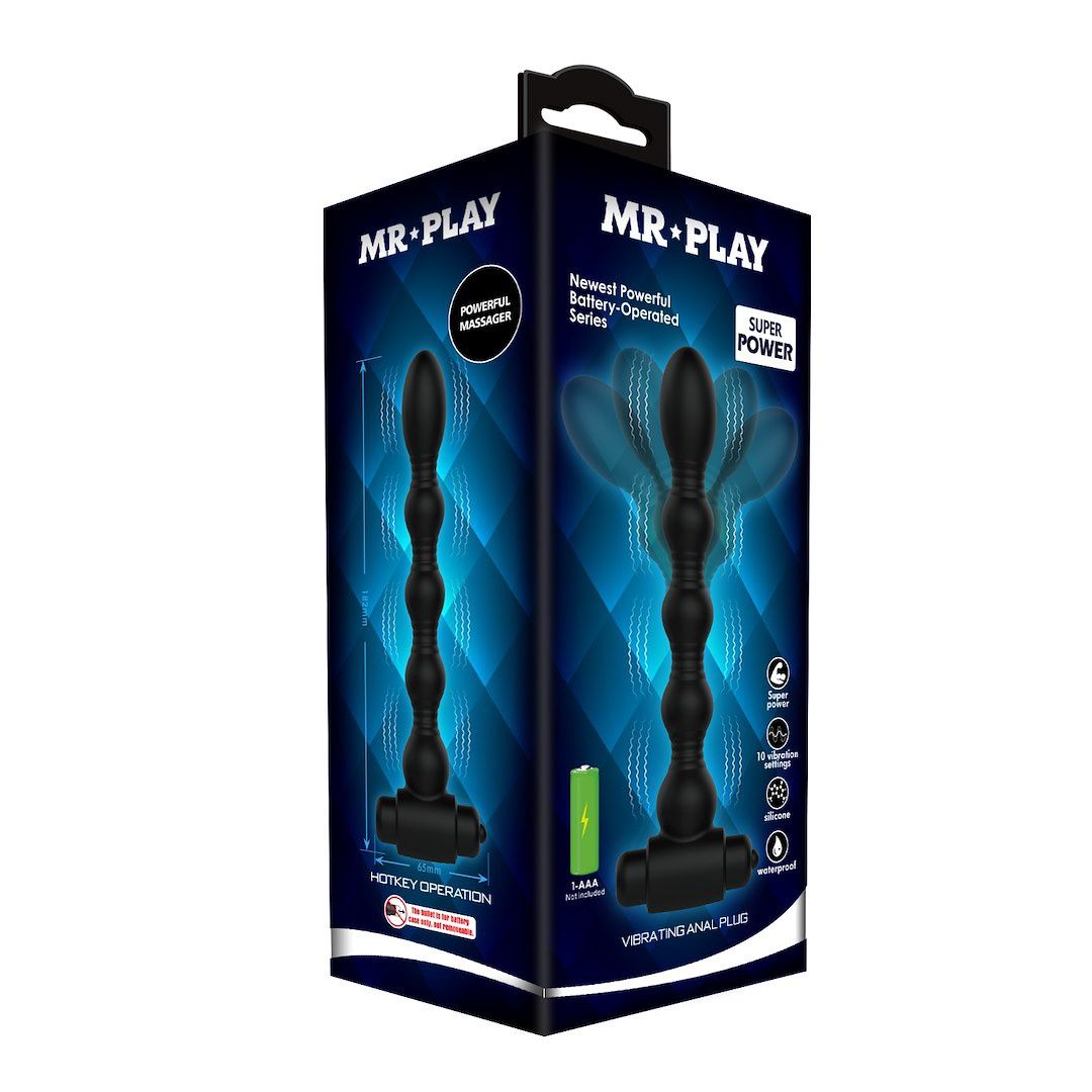 VIBRATOR ANALNY MR PLAY POWERFUL MASSAGER