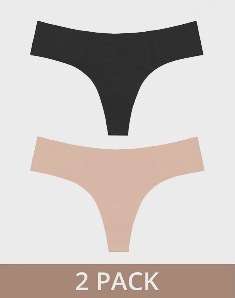 Bye Bra - Invisible Thong 2 Pack