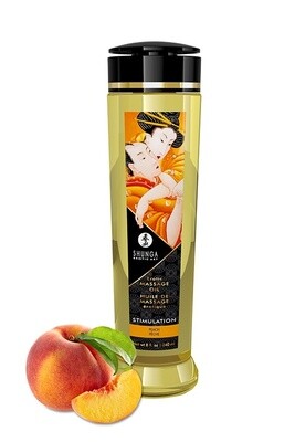 EROTIC MASSAGE OIL STIMULATION PEACH