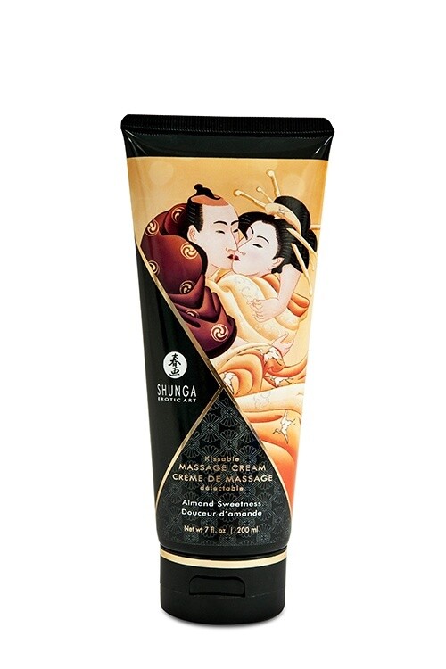 SHUNGA - EETBARE MASSAGE CRÈME ALMOND SWEETNESS 200 ML