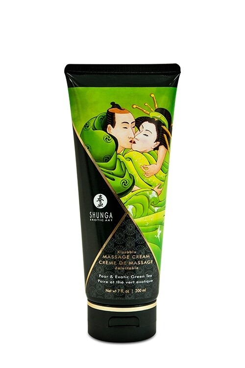 KISSABLE MASSAGE CREAM PEER  / GROENE THEE