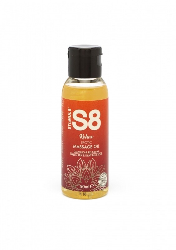 S8 Massage Oil 50ml Green Tea  en amp Lilac Blossom