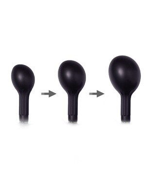 OPBLAASBARE ANAALPLUG MET POMP