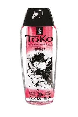 TOKO AROMA GLIJMIDDEL CHAMPAGNE STAWBER