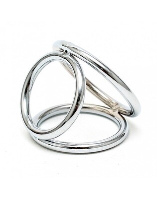 TRIANGEL COCK EN BALLS RINGS