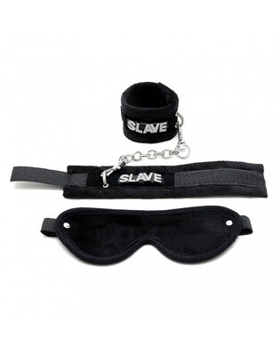 SOFT BONDAGE SET SLAVE (3-DELIG)