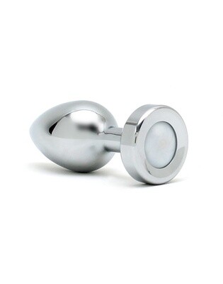 TOYS PISA BUTT PLUG MET LED LICHT ZILVER