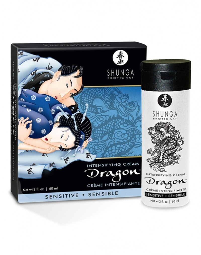 SHUNGA DRAGON CREAM SENSITIVE INTENSIFIËRENDE CRÈME 60 ML