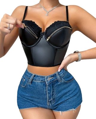 Top Private Collectie Leathers Rit Zwart