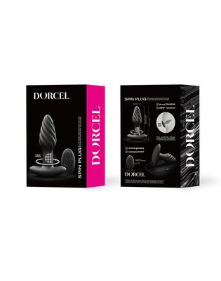 Dorcel Spin Plug Zwart
