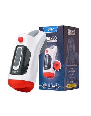 Leten SM 330 Masturbator Vibrerende, Zuigende en Kreunende Functie