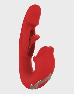 IY Mouty Biting &amp; Flipping Rabbit Vibrator met App