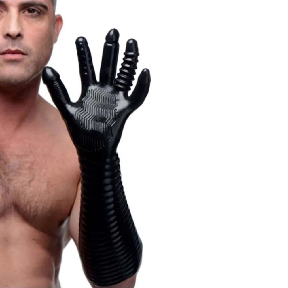 Pleasure Fister  Getextureerde Fisting Handschoen