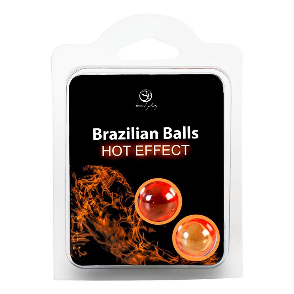 HOT EFFECT BRAZILIAN BALLS - PACK 2 UNITS