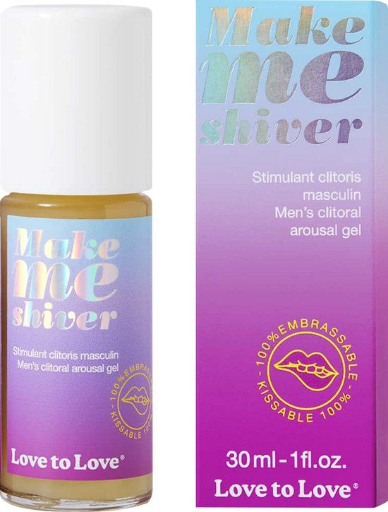 Love to Love - Make Me Shiver - Clitoris stimulerende gel voor mannen - 30ml