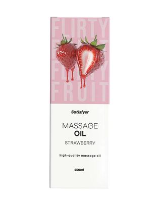 Satisfyer - Massageolie - Strawberry - 250ml