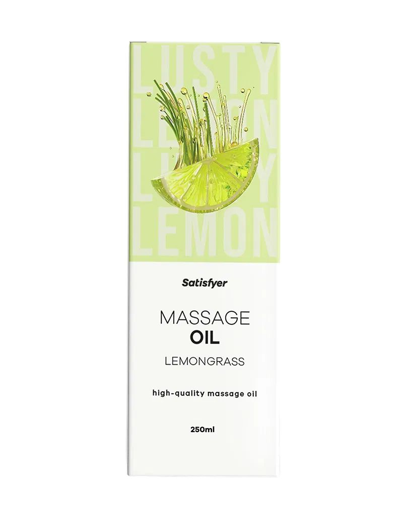 Satisfyer - Massageolie - Lemongrass - 250 ml