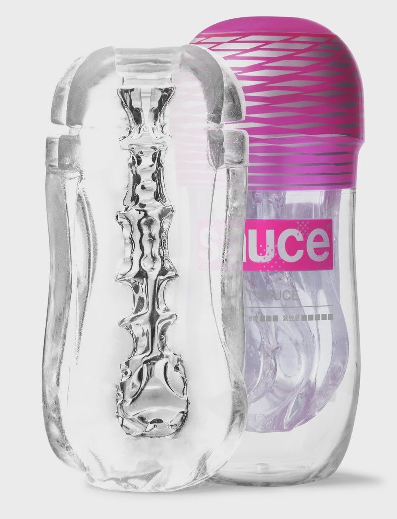 Sauce - Hot sauce Sauce Cup - Masturbatorhuls - Transparant