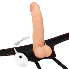 Lovetoy Vibrerende Strapon Set 8,5"