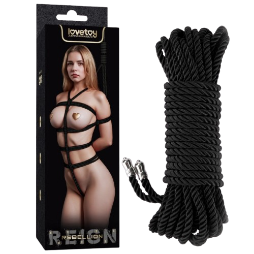 Lovetoy Rebellion Silk Bondage Touw