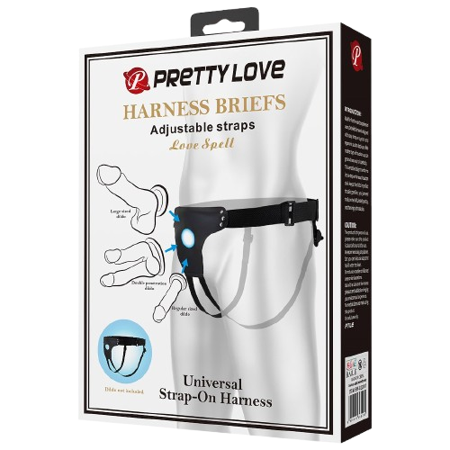 Pretty Love Harness Briefs Slips