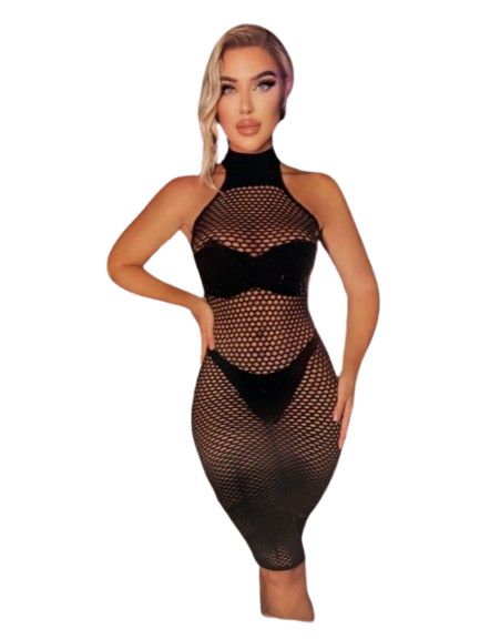 Vivi Dessous Fishnet Dress