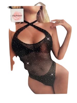 Vivi Dessous Sparkle Mesh Body