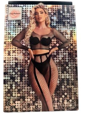 Vivi Dessous Fishnet Bold Black