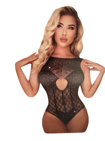 Vivi Dessous Black Lace Body