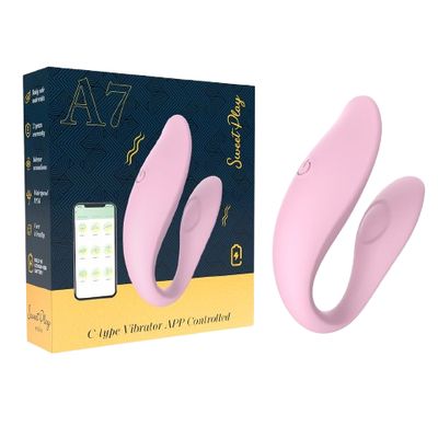 Erospace Sweet Play A7  C-Type Vibrator voor Intense beleving