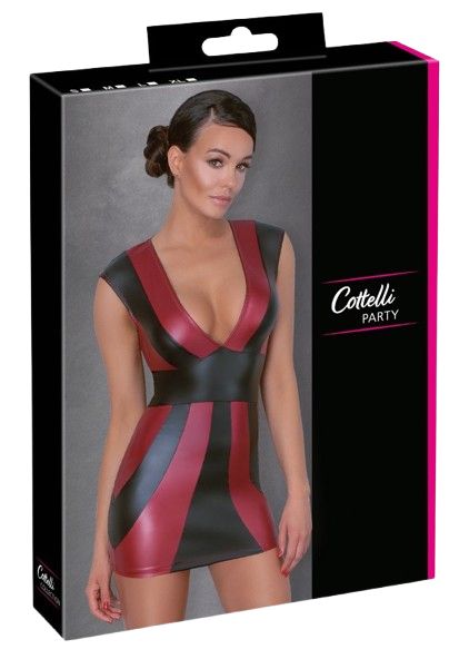 Cotelli Party Dress Zwart/Rood