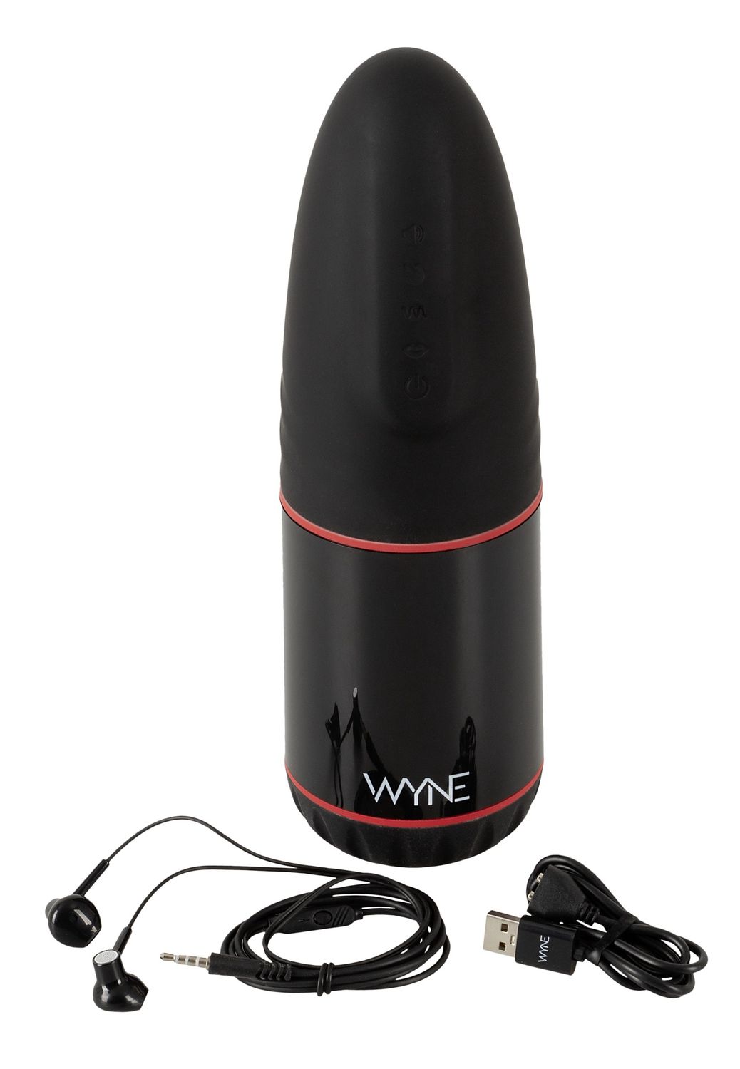 Wyne Vibrerende Masturbator Met Geluid No02