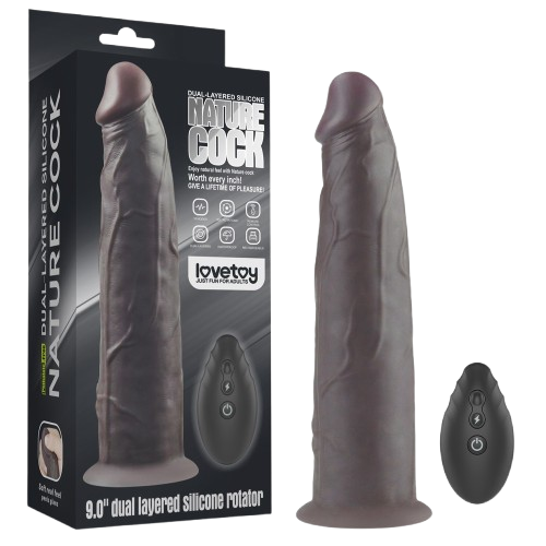 Lovetoy 9"roterende vibrator
