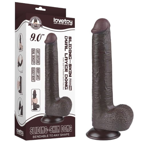 Lovetoy Aftrekbare Dildo Black