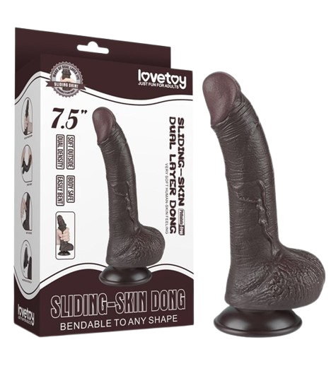 Lovetoy Aftrekbare Dildo 7"