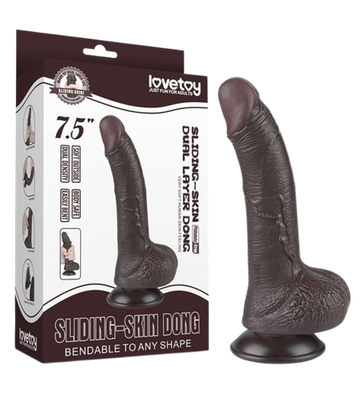 Lovetoy Aftrekbare Dildo 7"