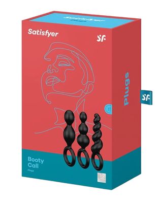 Satisfyer Booty Call Black (set of 3)