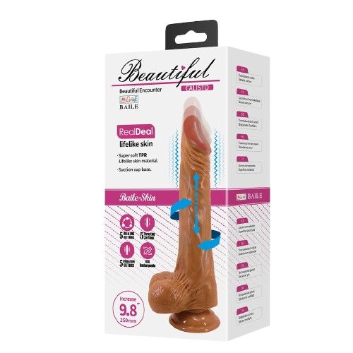 PrettyLove Stotende&amp;Roterende Realistische Dildo Calisto