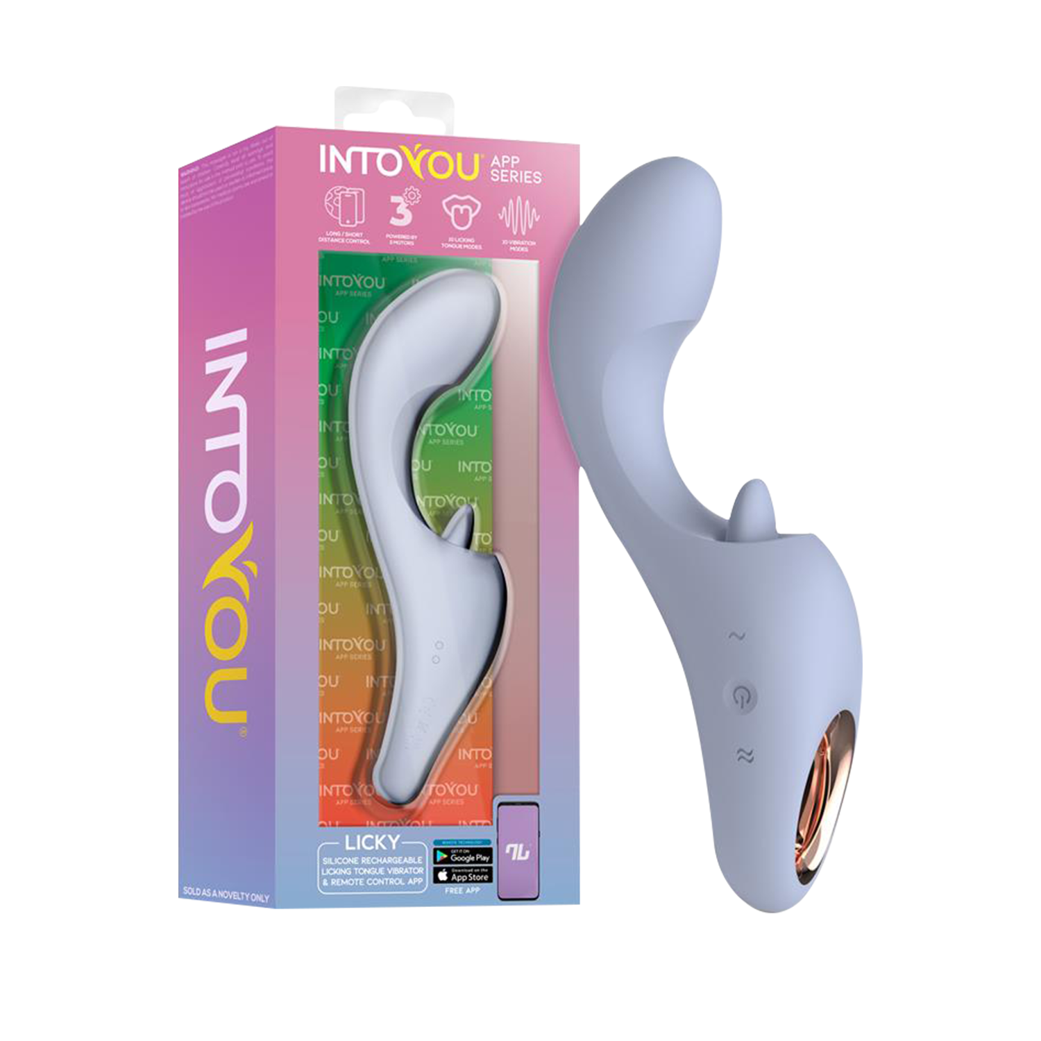IY - Licky - Likkende tongvibrator met app
