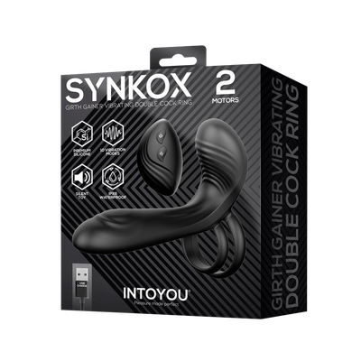 IY - Synkox - Girth Gainer Vibrerende Dubbele Penisring