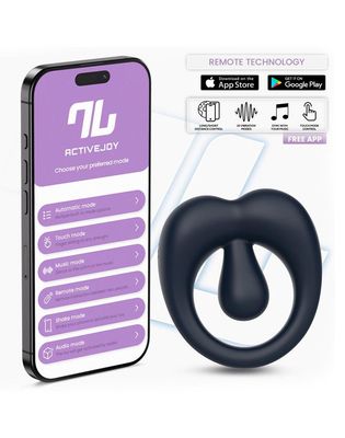 IY - Kenny - Penisring met clitorisstimulator en app